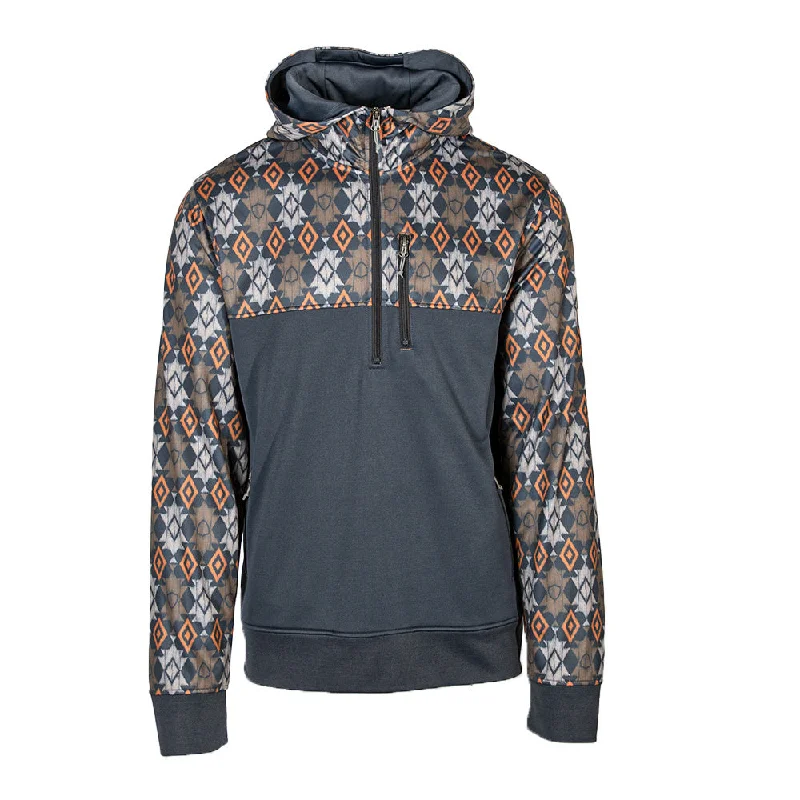 Half Zip Performance Hoodie | Chevron Cowboy PreOrder Rugged Women's Outdoor 