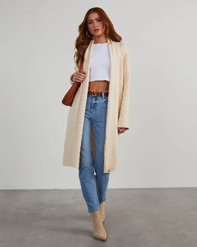 Hanson Oversized Knit Duster Trendy Women's 
