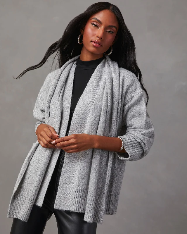 Jarvais Scarf Cardigan Contemporary 