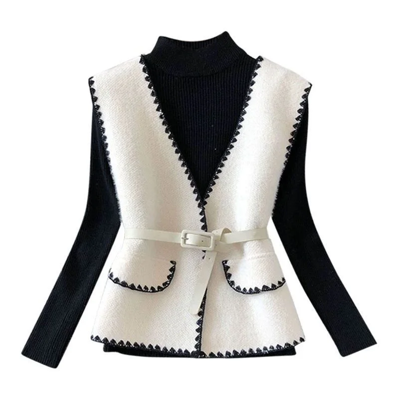 Koral Two Pcs Knit Set Sharp Women's Italian