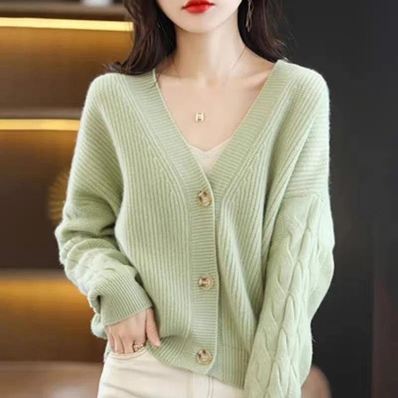 Koret Statement Buttoned Cardigan Modern Women's Tech
