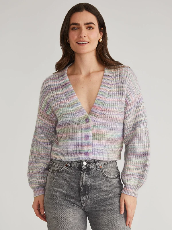 Libby: Spacedye Button Down Cardigan Business