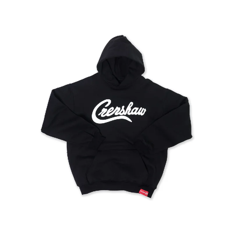 Limited Edition Ultra Crenshaw Hoodie - Black/White Traditional Women's Wool