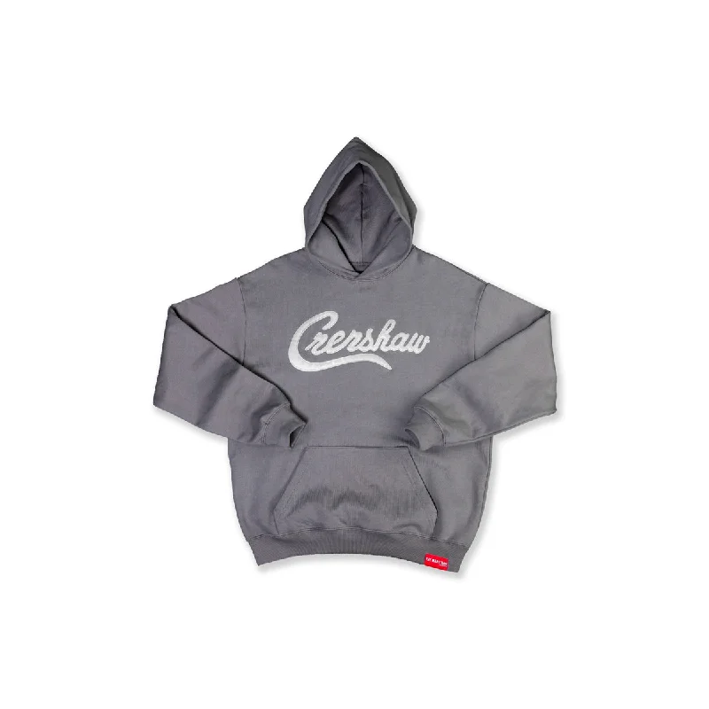 Limited Edition Ultra Crenshaw Hoodie - Slate Grey/Slate Grey Sleek Women's Metallic