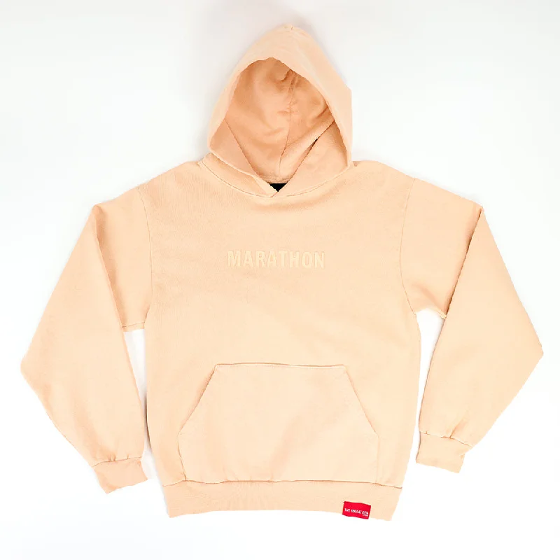 Marathon Leisure Tonal Hoodie - Coral Adventure