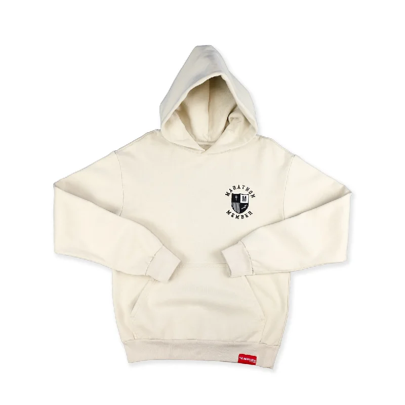 Marathon Members Hoodie - Bone Athletic Women's 