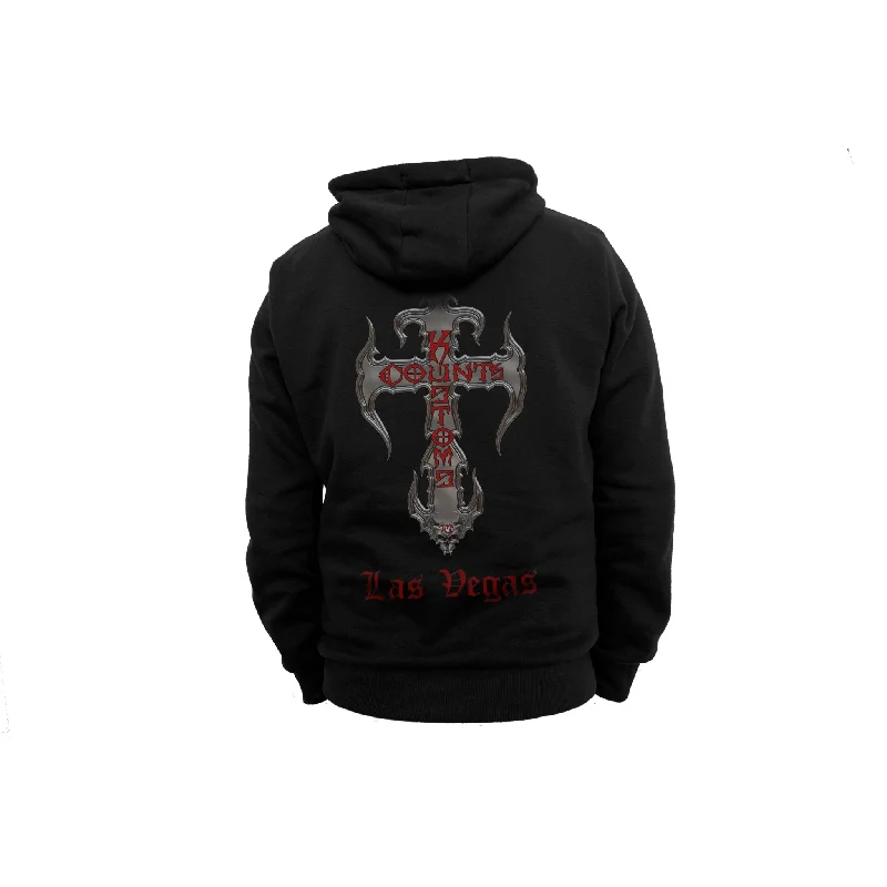 Count's Kustoms Classic KROSS Zip Hoodie Sweatshirt Unisex garde