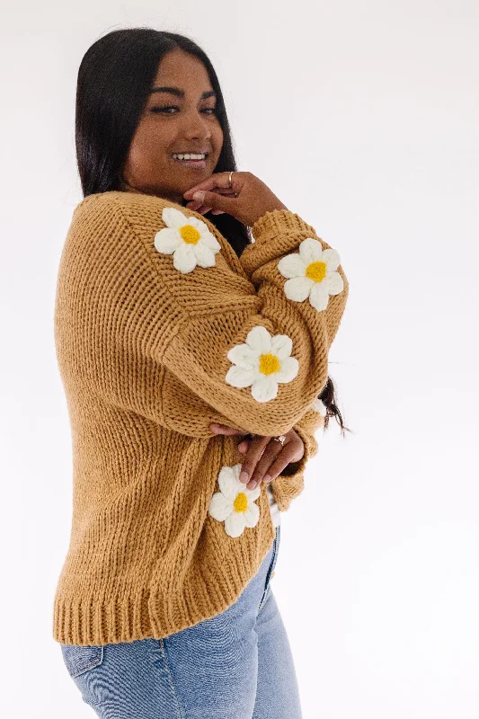 Monica Cardigan in Camel Bohemian Women's Free