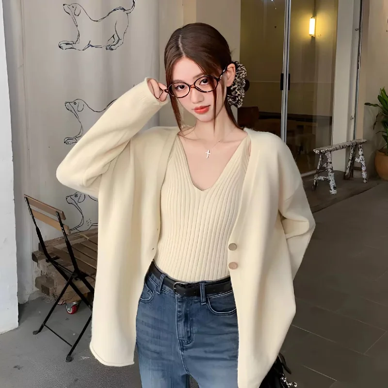 Nixie Statement Woolen Tops with Cape Style Sweater Streetwear Style for 