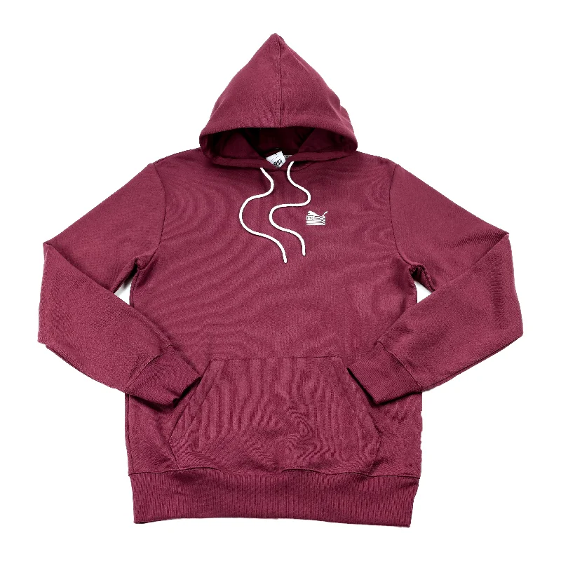 PUMA x TMC Everyday Hussle Hoodie - Burgundy Sharp Women's Italian