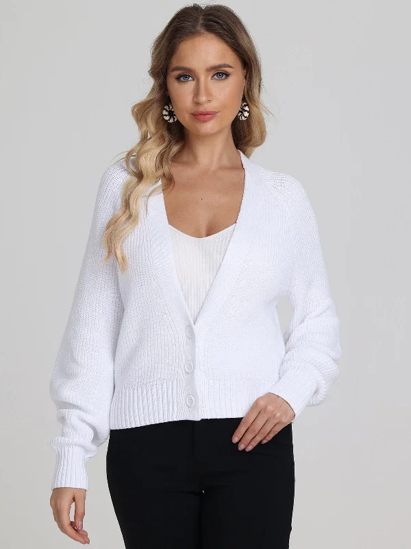 Rumi: 100% Cotton Shaker Cardigan Gym