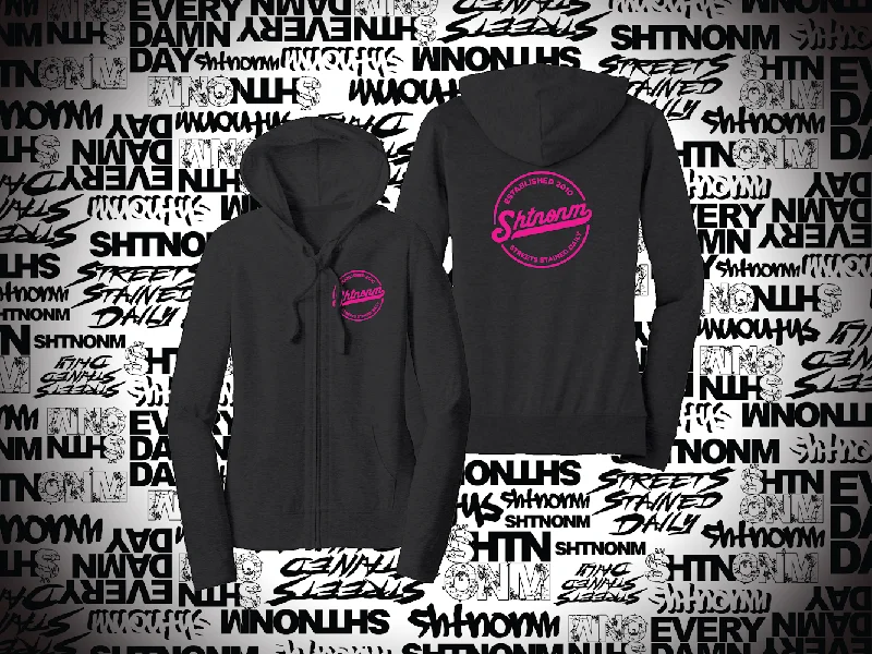 SHTNONM - LADIES ESTABLISHED ZIP UP HOODIE Casual Women's Japanese 