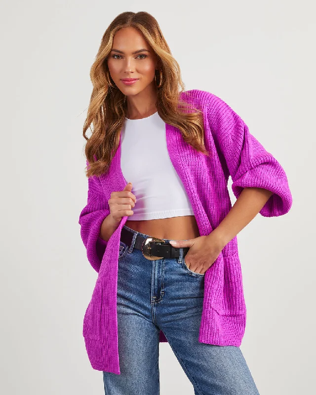 Sidora Pocketed Cardigan Adventure