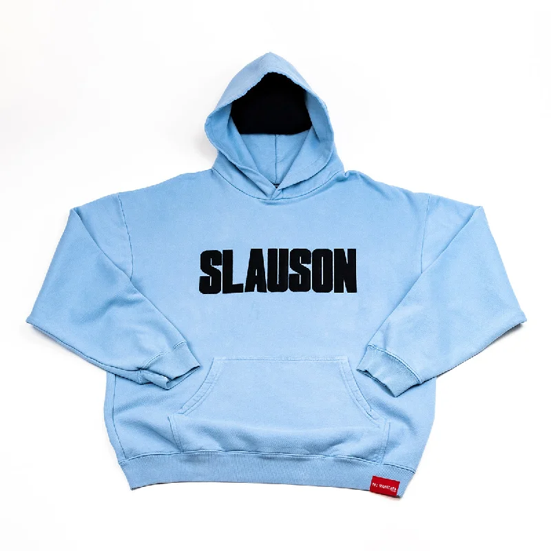 Slauson Block Print Hoodie - Carolina Blue / Black Rugged Women's Outdoor 
