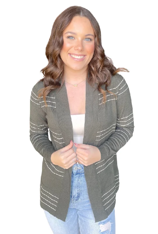 Take My Heart Cardigan Youthful Women's Pop