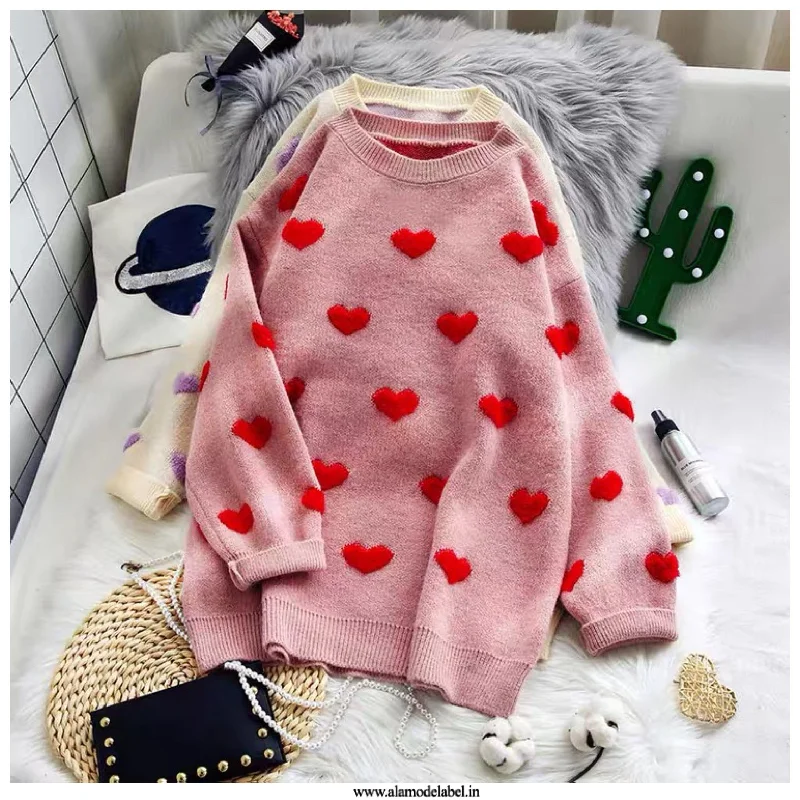 Torla Oversized Sweater Geometric