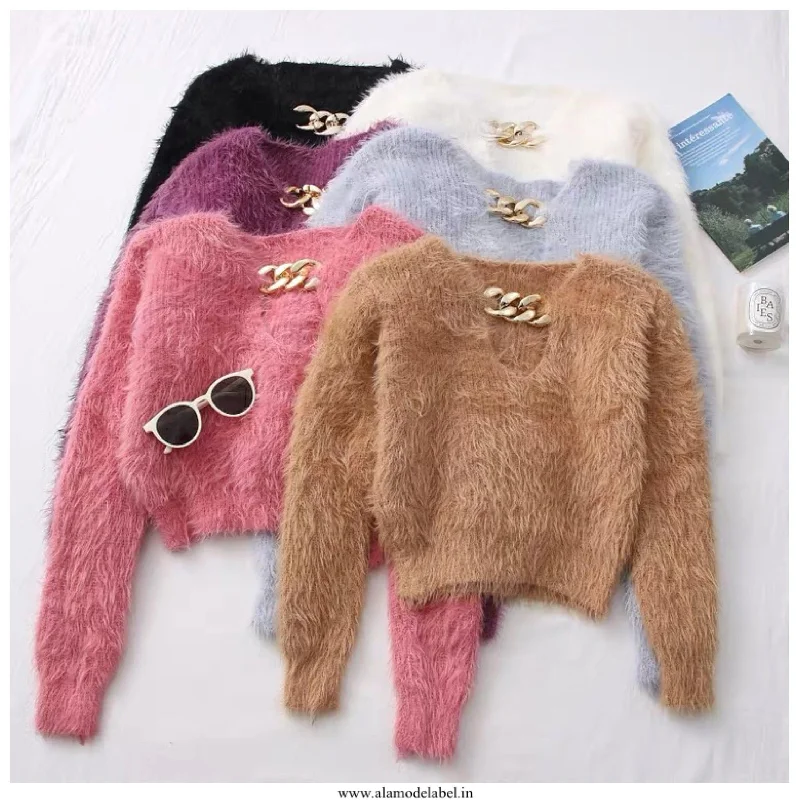 Trexy Cropped Jumpers Earthy Women's Hemp - based