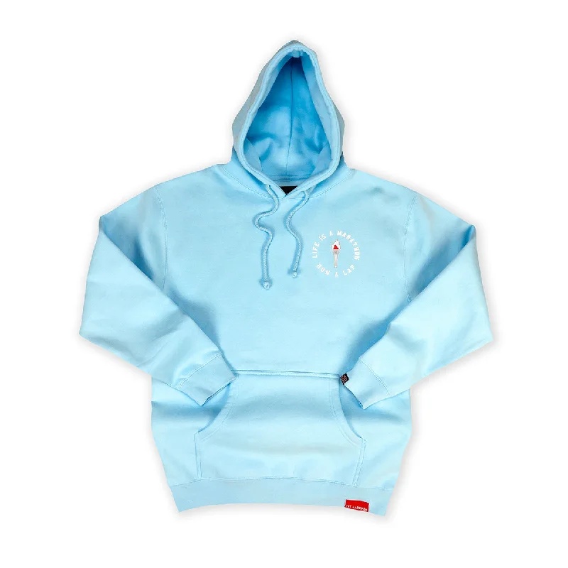 Victory Torch Hoodie - Ocean Blue Rugged Women's Outdoor 